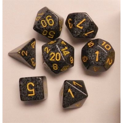 Chessex: Speckled Urban Camo 7pc Dice Set | L.A. Mood Comics and Games