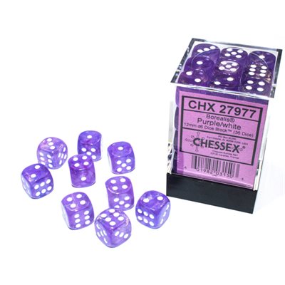 Chessex: D6 Borealis™ Dice Set - 12mm | L.A. Mood Comics and Games