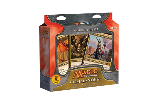 MTG Political Puppets SEALED Commander Deck | L.A. Mood Comics and Games