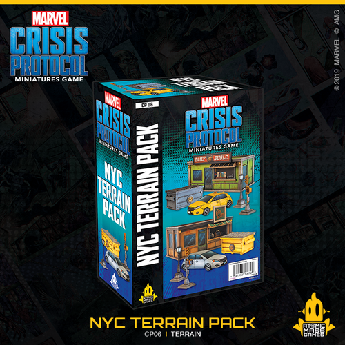 Marvel: Crisis Protocol NYC Terrain Pack. | L.A. Mood Comics and Games