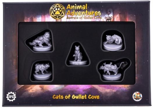 Animal Adventures: The Cats of Gullet Cove | L.A. Mood Comics and Games