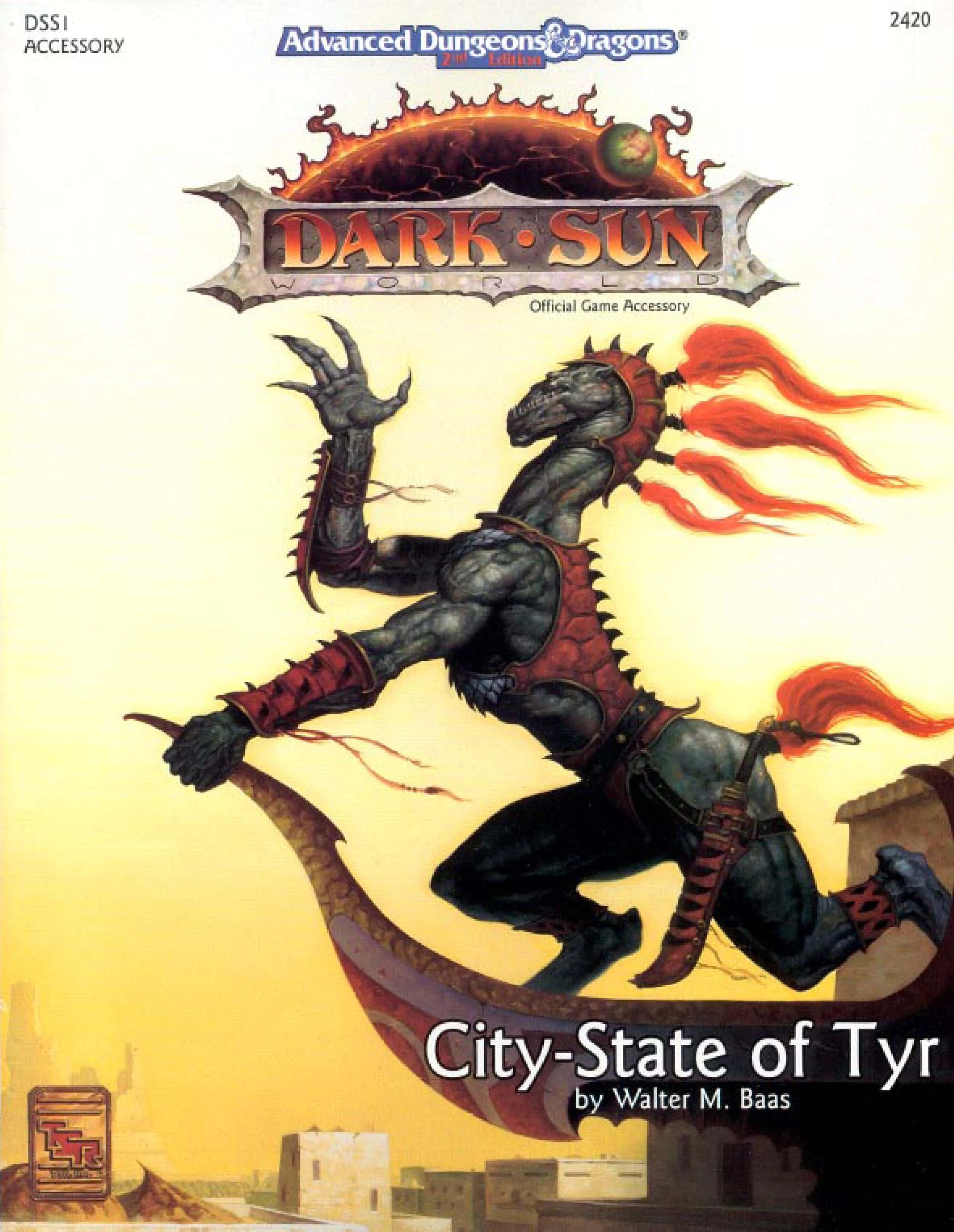 AD&D 2nd Ed. Dark Sun - City-State of Tyr (USED) | L.A. Mood Comics and Games