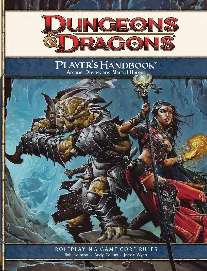 D&D 4th Ed. - Player's Handbook: Acane, Divine, and Martial Heroes (USED) | L.A. Mood Comics and Games