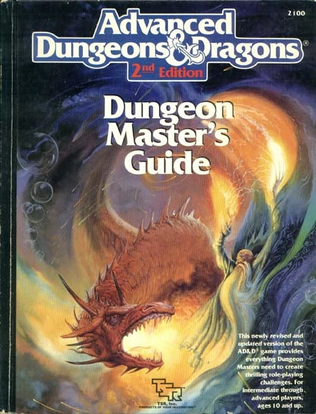 AD&D 2nd Ed. - Dungeon Master's Guide (USED) | L.A. Mood Comics and Games