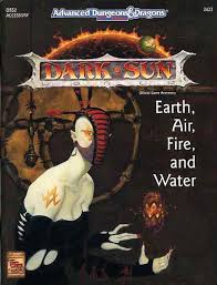 AD&D 2nd Ed. Dark Sun - Earth, Air, Fire and Water (USED) | L.A. Mood Comics and Games