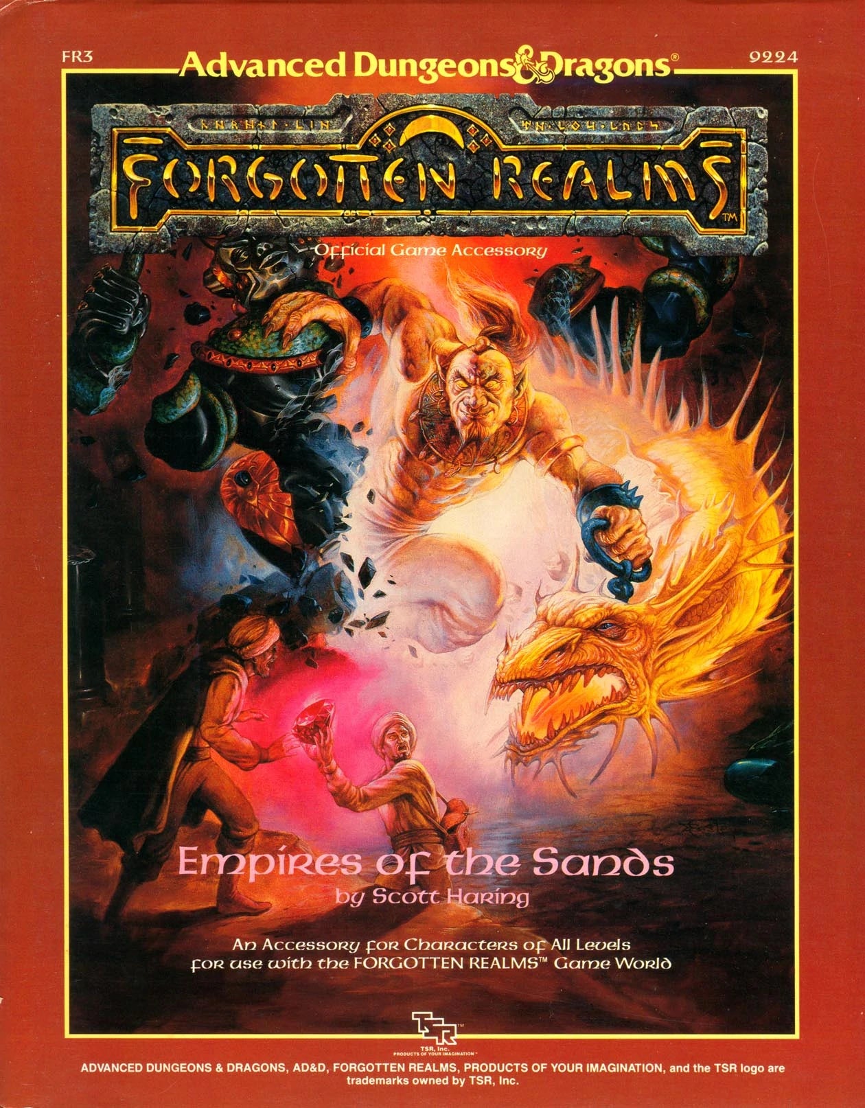 AD&D Forgotten Realms - Empires of the Sands | L.A. Mood Comics and Games
