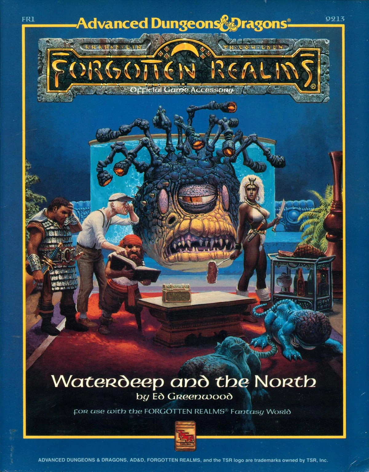 AD&D Forgotten Realms - Waterdeep and the North (USED NO MAP) | L.A. Mood Comics and Games