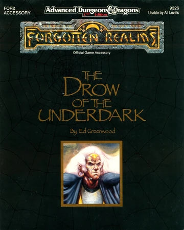 AD&D Forgotten Realms - The Drow of the Underdark (USED) | L.A. Mood Comics and Games