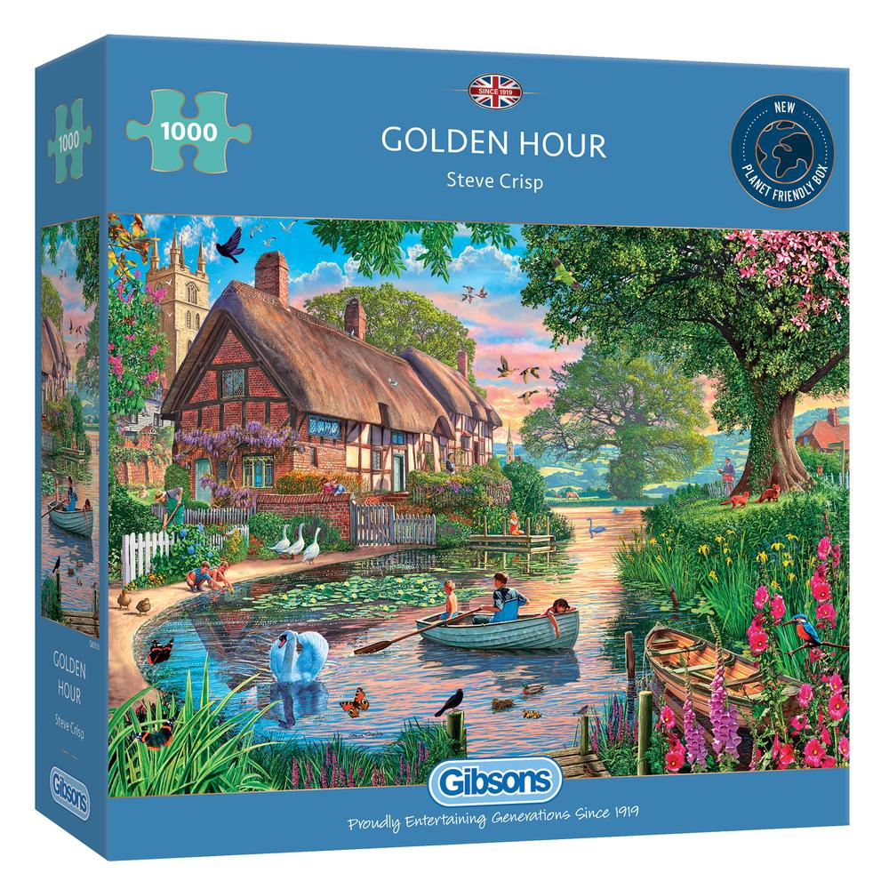 Puzzle 1000 Piece: Golden Hour | L.A. Mood Comics and Games