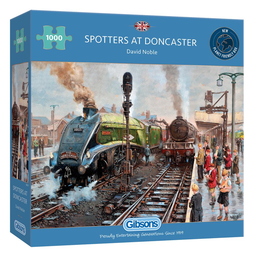Puzzle 1000 Piece: Spotters At Doncaster | L.A. Mood Comics and Games