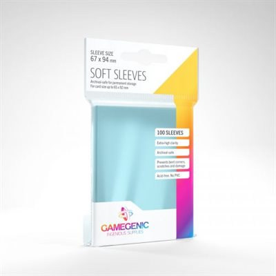 Sleeves: Gamegenic Soft Sleeves (100) | L.A. Mood Comics and Games