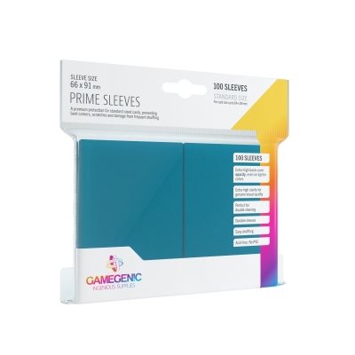 Sleeves: Gamegenic Prime Sleeves: Blue (100) | L.A. Mood Comics and Games