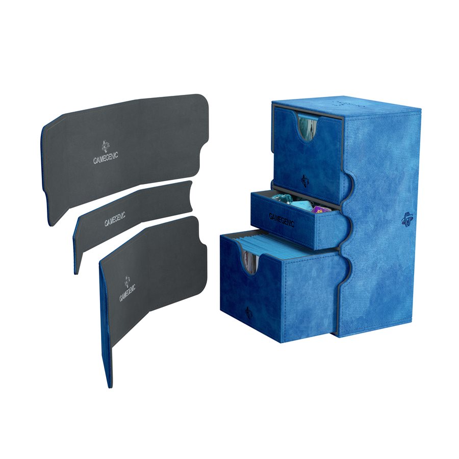 Deck Box: Stronghold Convertible Blue (200ct) | L.A. Mood Comics and Games