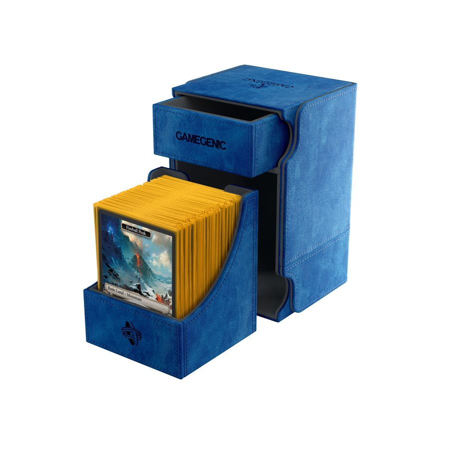 Deck Box: Watchtower Convertible Blue (100ct) | L.A. Mood Comics and Games