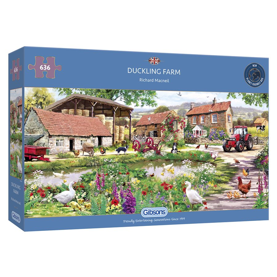Puzzle: 636 Duckling Farm | L.A. Mood Comics and Games