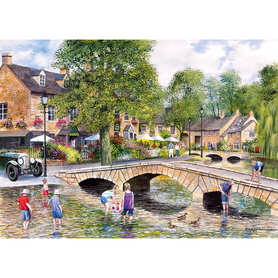 Puzzle: 1000 Bourton on the Water | L.A. Mood Comics and Games