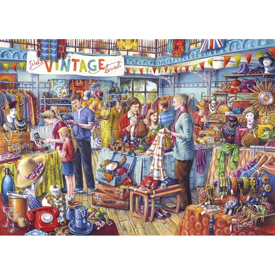 Nearly New Puzzle (1000pc) | L.A. Mood Comics and Games