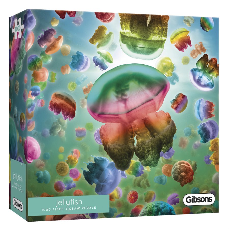Puzzle: Jellyfish (1000pc) | L.A. Mood Comics and Games