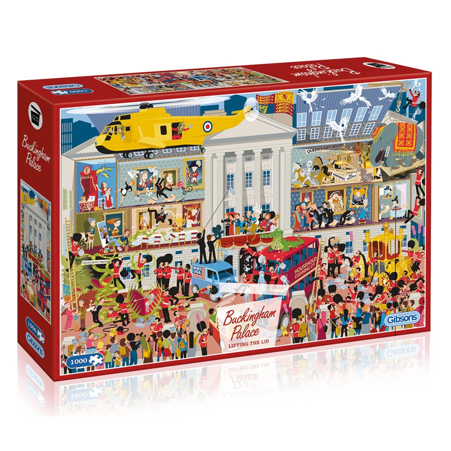 Lifting the Lid - Buckingham Palace Puzzle (1000pc) | L.A. Mood Comics and Games