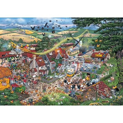 Puzzle: 1000 I Love The Farmyard | L.A. Mood Comics and Games