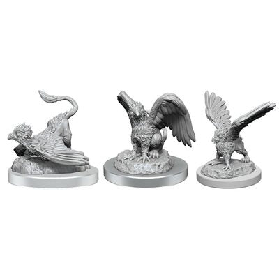 D&D Unpainted Miniatures: Wave 17 - Griffon Hatchlings | L.A. Mood Comics and Games