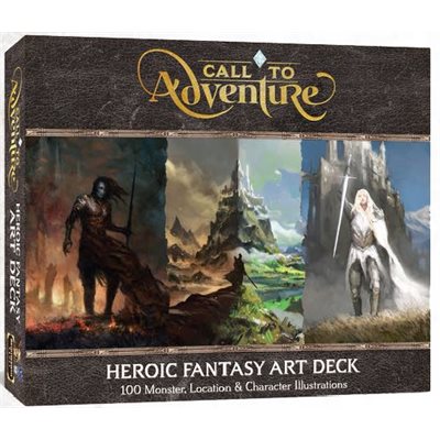 Call To Adventure - Heroic Fantasy Art Deck | L.A. Mood Comics and Games