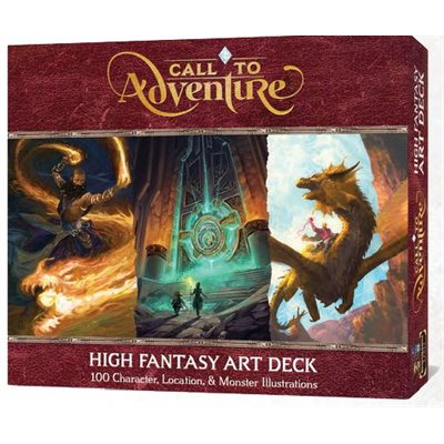 Call To Adventure - High Fantasy Art Deck | L.A. Mood Comics and Games