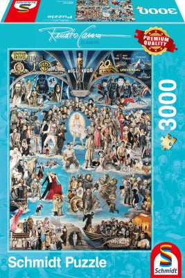 Puzzle: Hollywood XXL (3000 pcs) | L.A. Mood Comics and Games