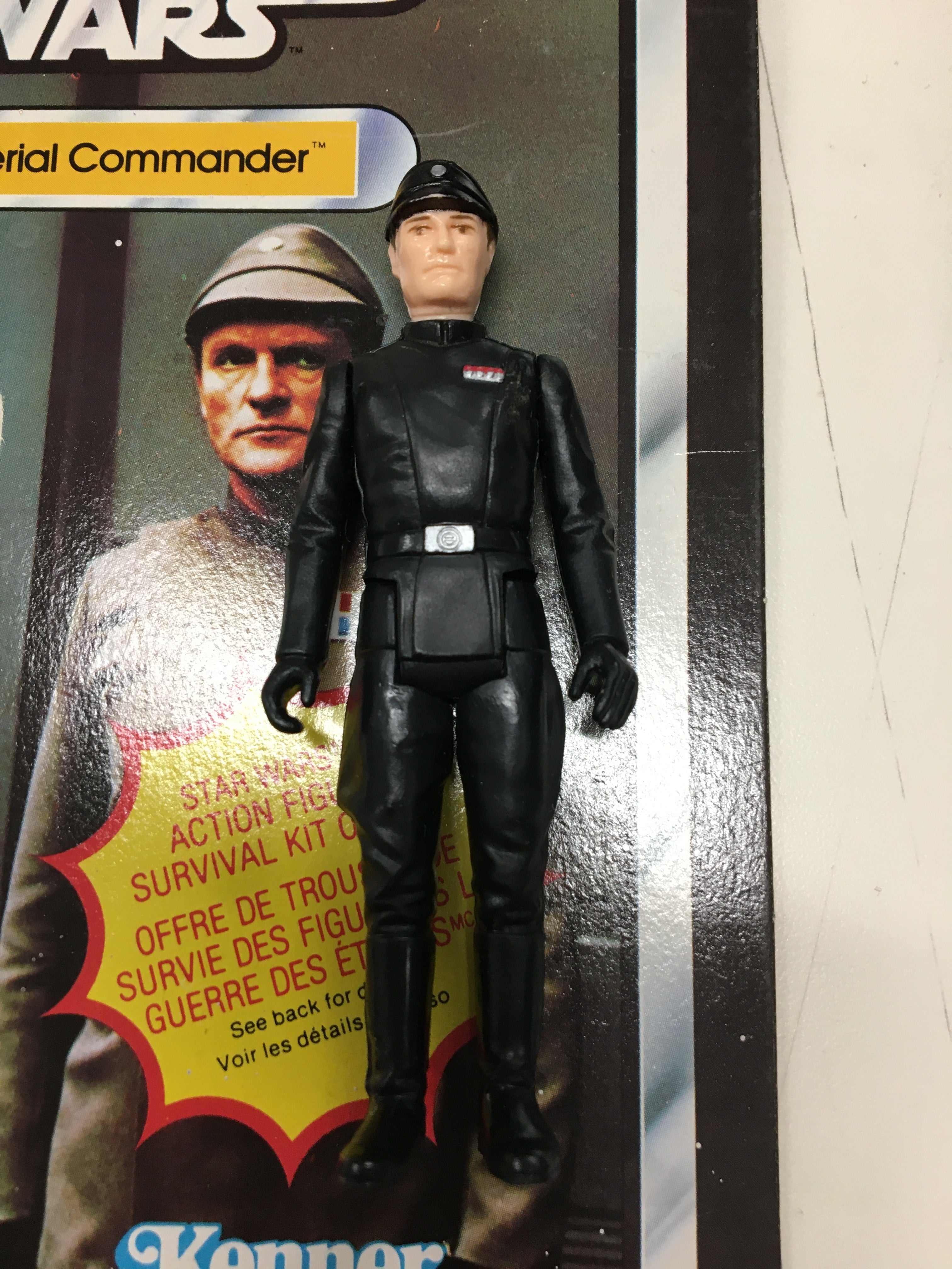 Star Wars Empire SB Imperial Commander loose figure with card 39389 | L.A. Mood Comics and Games