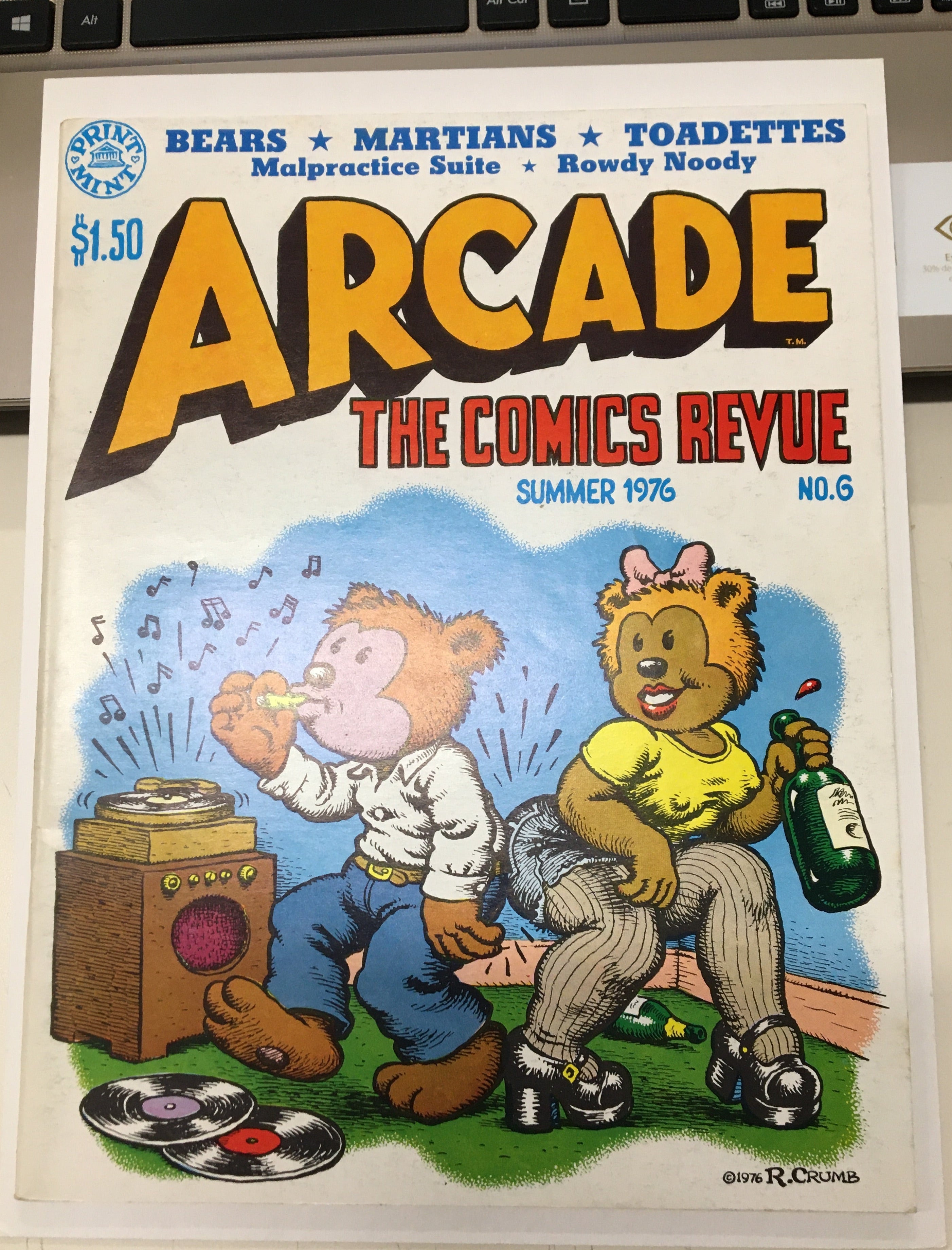 Arcade the Comics Revue #6 | L.A. Mood Comics and Games