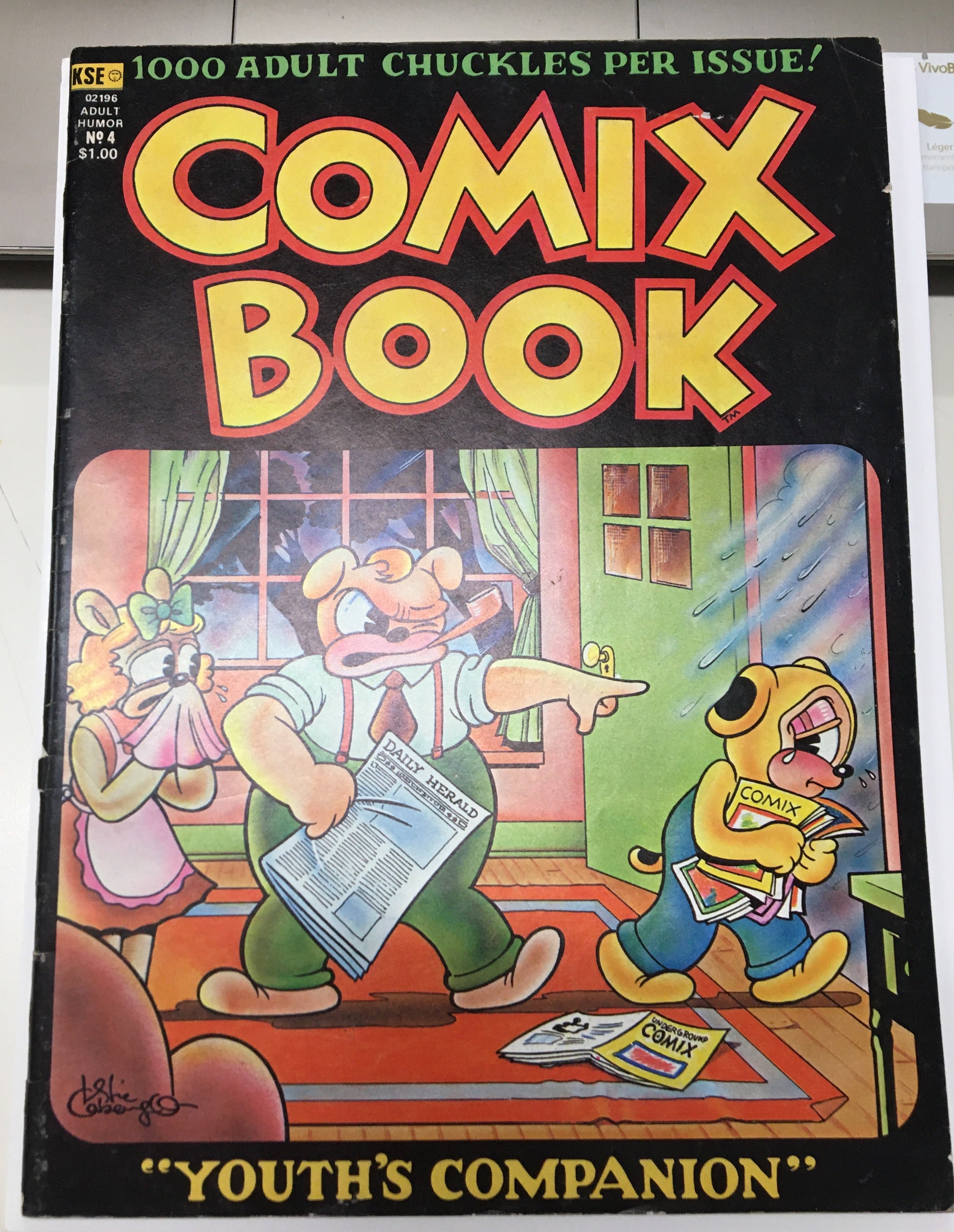 Comix Book #4 2nd print | L.A. Mood Comics and Games