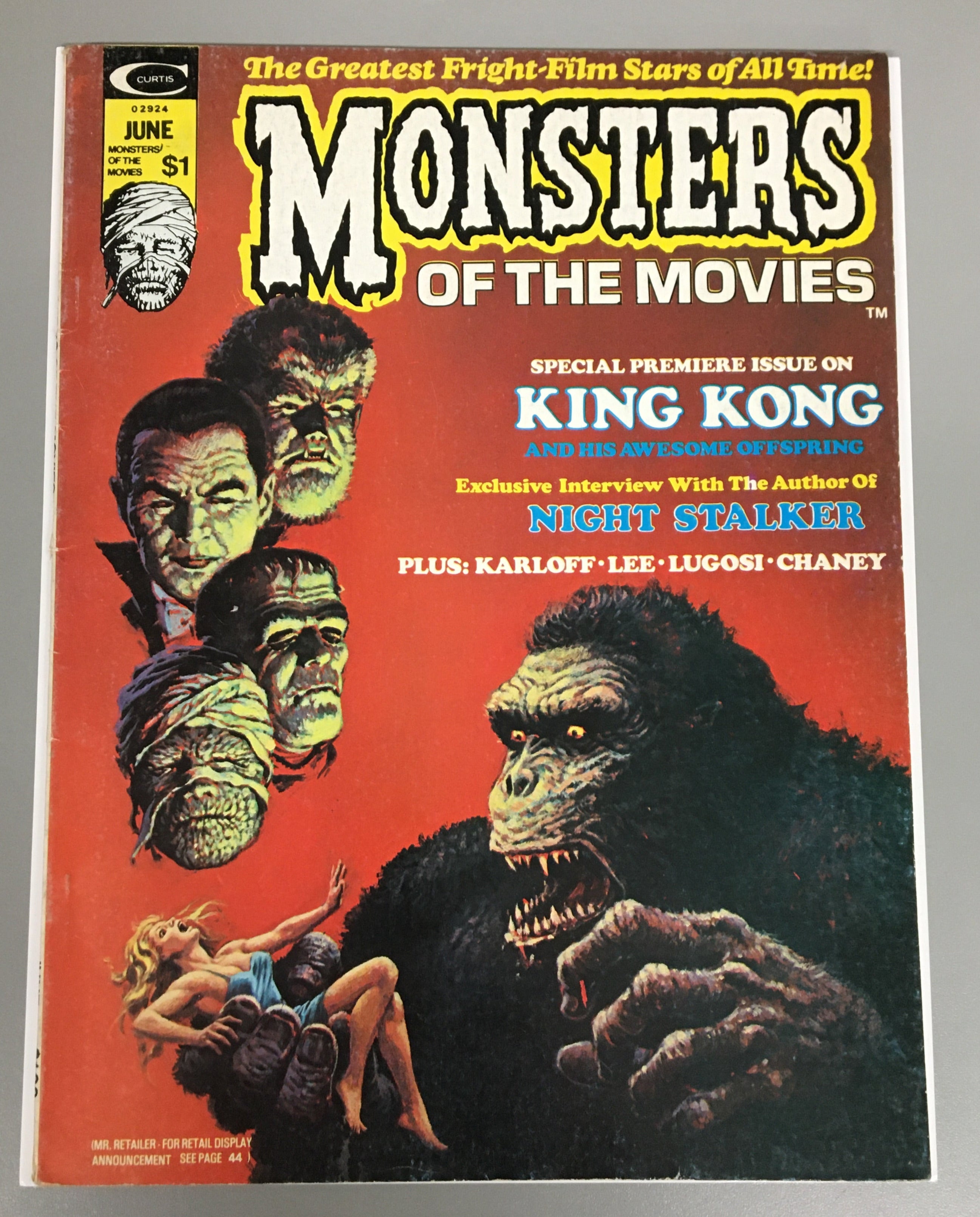 Monsters of the Movies #1 Magazine | L.A. Mood Comics and Games