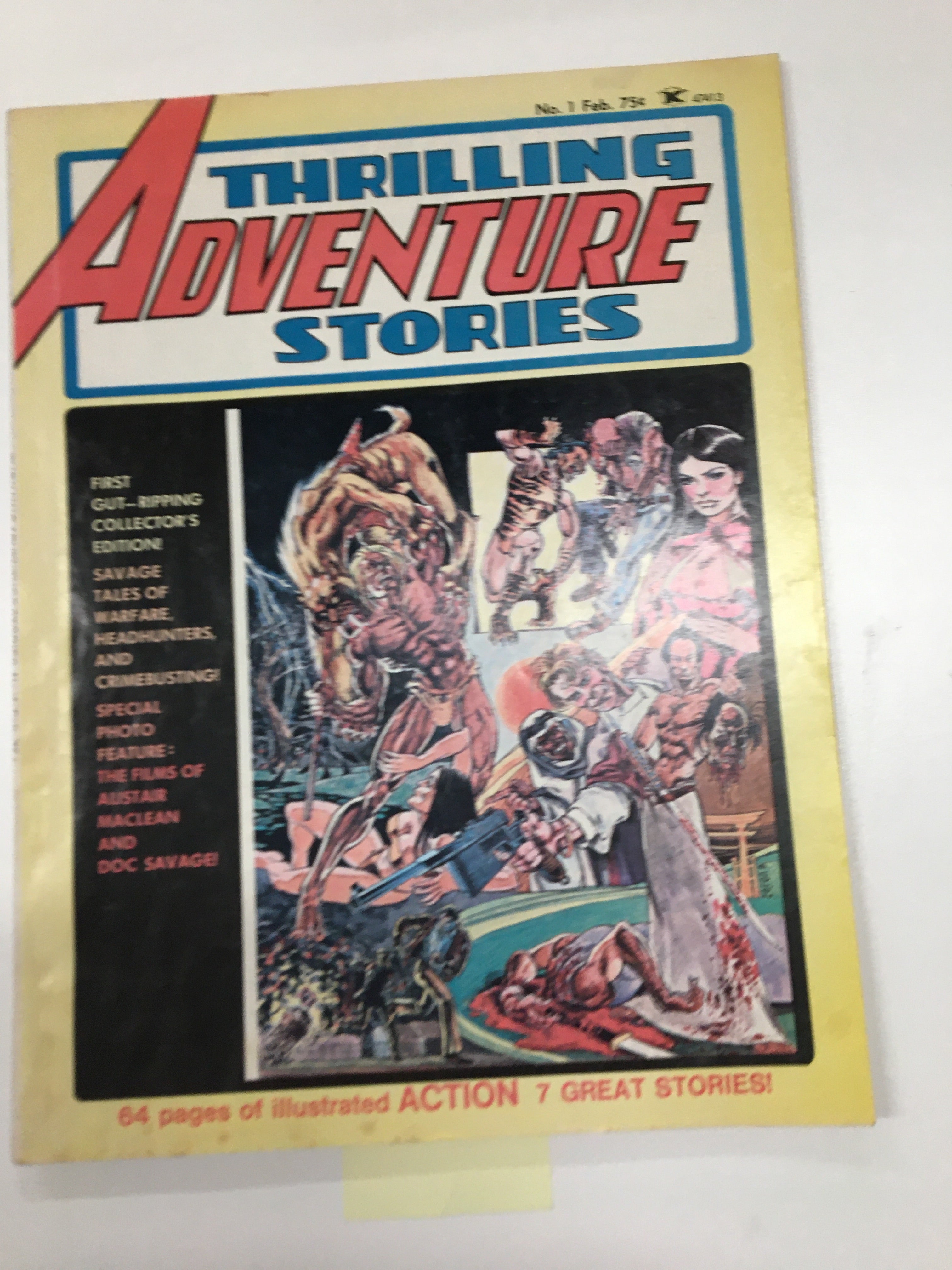 Thrilling Adventure Stories #1 | L.A. Mood Comics and Games