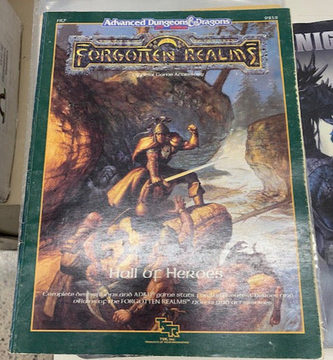 Hall of Heroes Forgotten Realms FR7 AD&D TSR 9252 Advanced Dungeons & Dragons | L.A. Mood Comics and Games