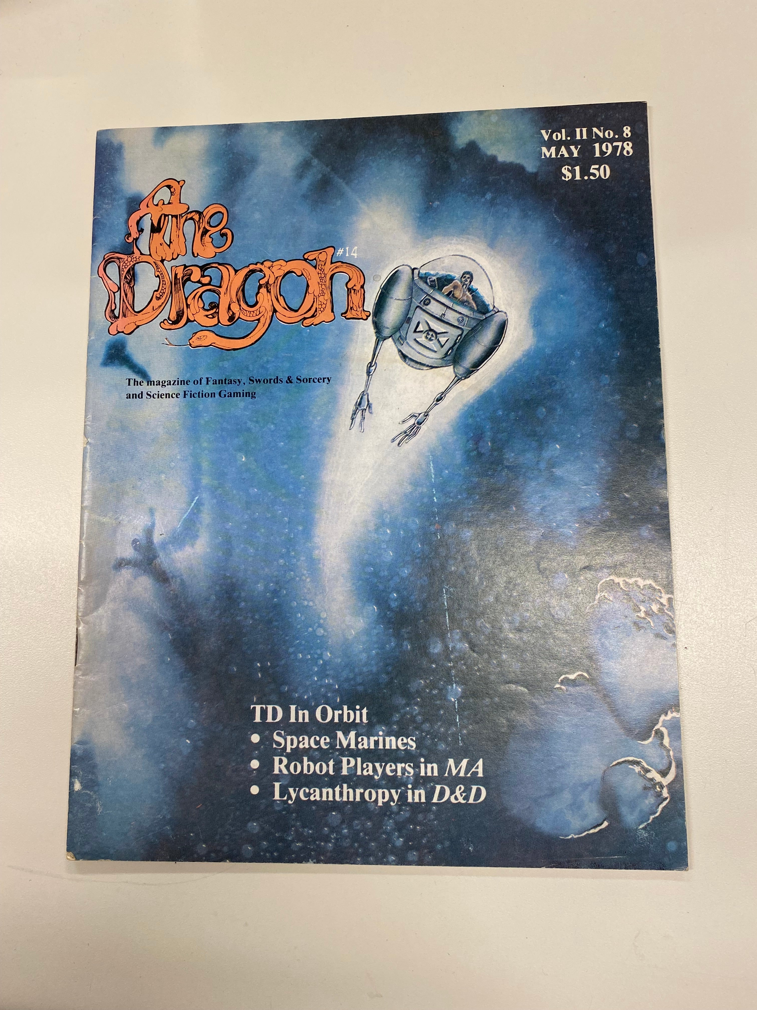 Dragon Magazine #14 (Vol 2 #8 May 1978) | L.A. Mood Comics and Games
