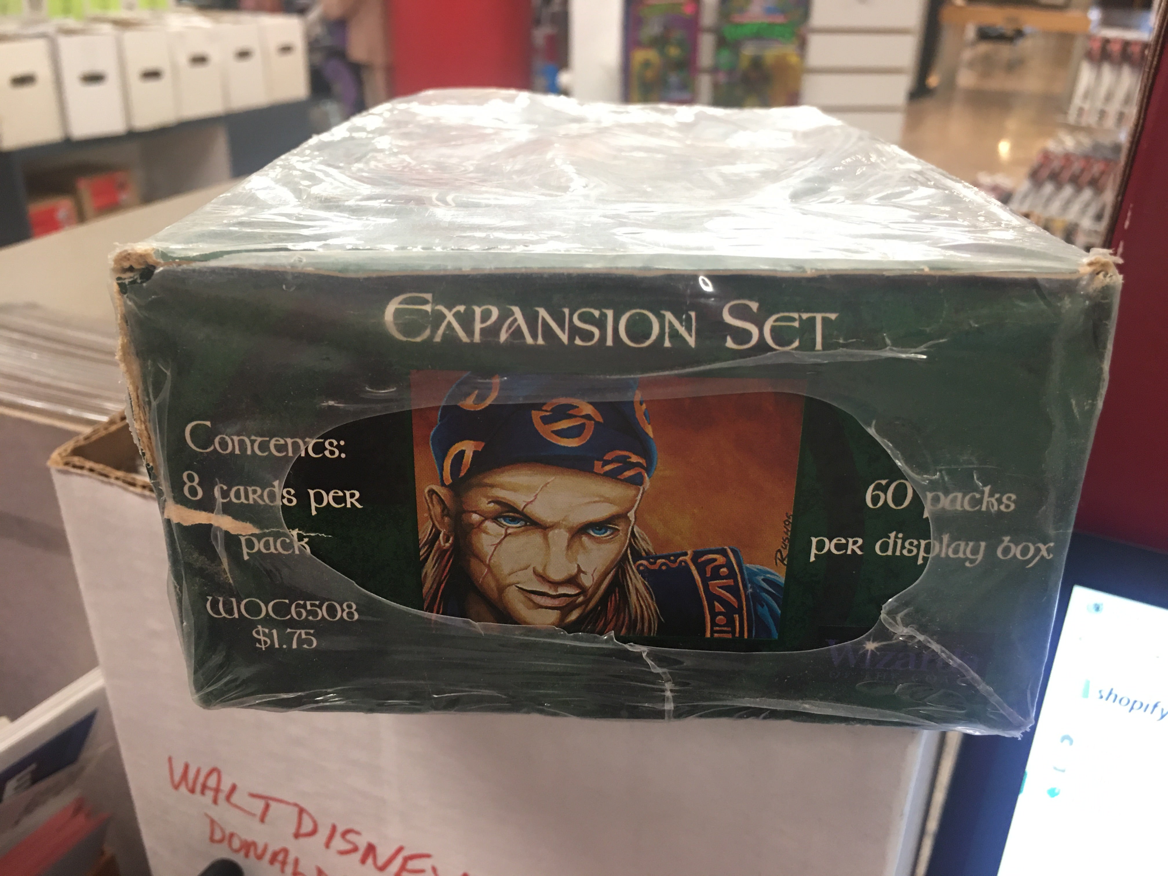 Magic: The Gathering FRENCH Homelands Booster Pack 8 Cards, New & Sealed (1995) Magic: The Gathering FRENCH Homelands Booster Pack 8 Cards, New & Sealed (1995)
