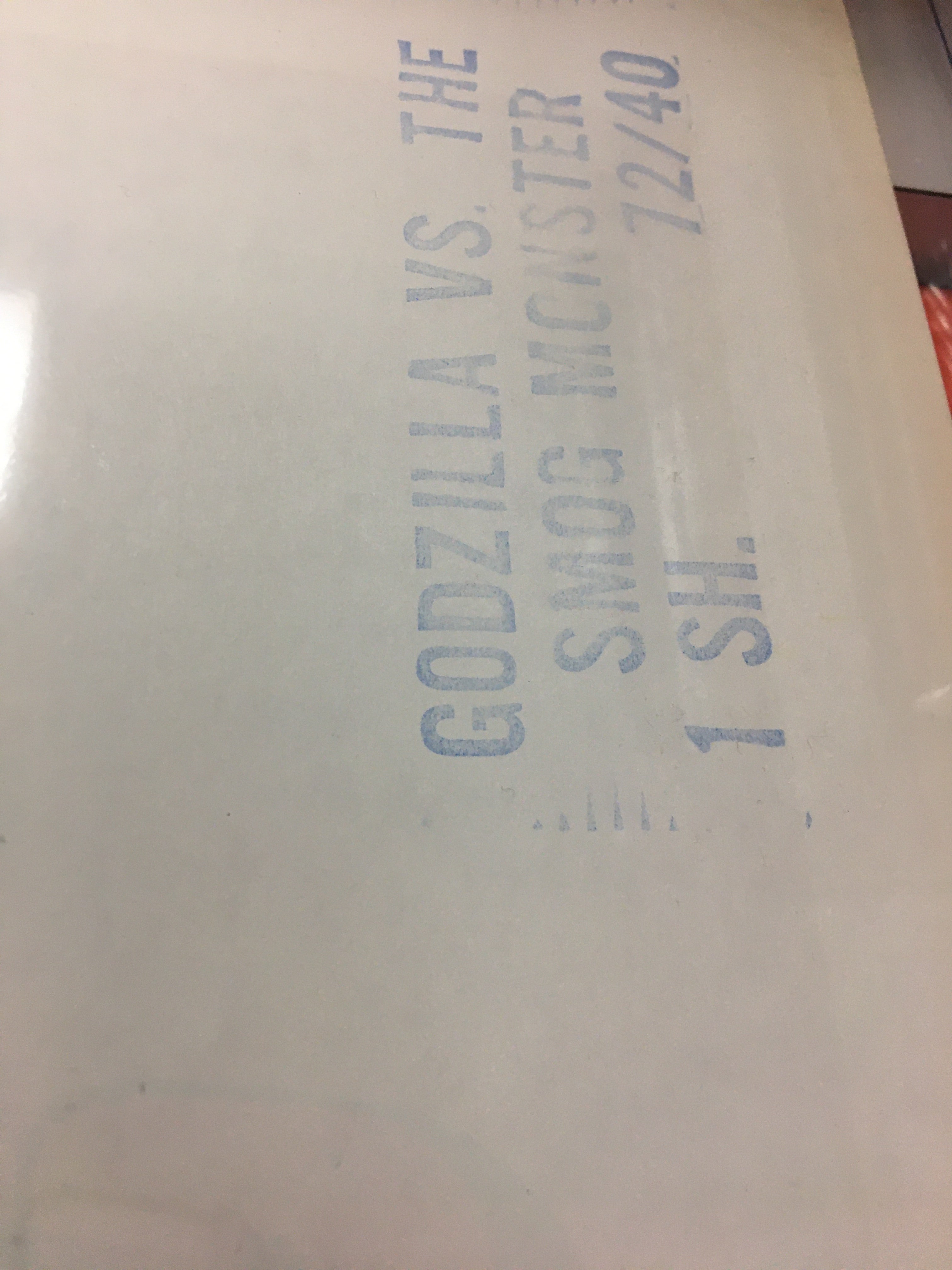 GODZILLA VS THE SMOG MONSTER Orinal MOVIE POSTER HORROR SCI FI 1972 | L.A. Mood Comics and Games