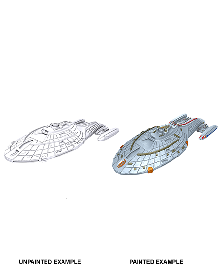 Star Trek Deep Cuts Unpainted Miniatures: Intrepid Class | L.A. Mood Comics and Games