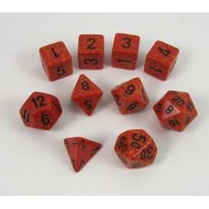 Speckled: 10Pc Fire | L.A. Mood Comics and Games