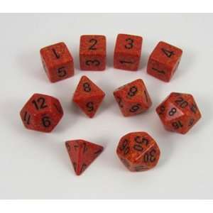 Speckled: 10Pc Fire | L.A. Mood Comics and Games