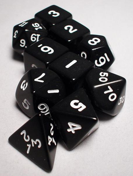 Opaque: 10Pc Black / White | L.A. Mood Comics and Games