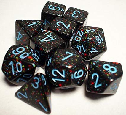 Speckled: 10Pc Blue Stars | L.A. Mood Comics and Games