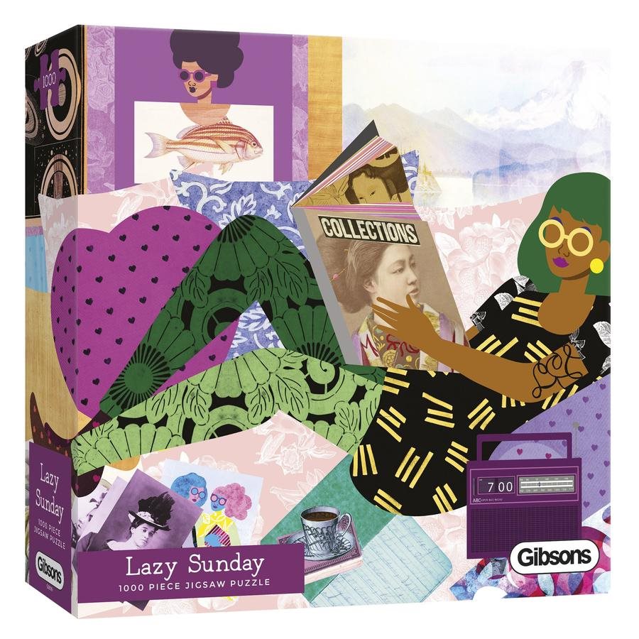 Puzzle: 1000 Lazy Sunday | L.A. Mood Comics and Games