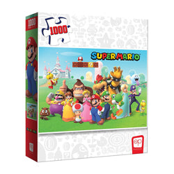 PUZZLE 1000PC SUPER MARIO MUSHROOM KINGDOM | L.A. Mood Comics and Games