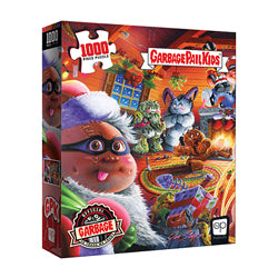 PUZZLE 1000pc: GARBAGE PAIL KIDS - WRECK THE HALLS | L.A. Mood Comics and Games