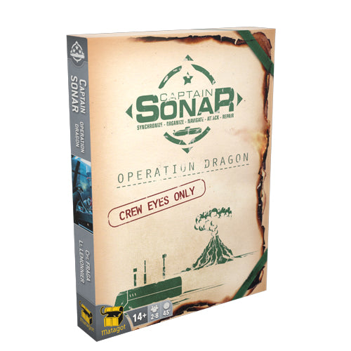 Captain Sonar / Upgrade 2 Exp (English) Operation Dragon | L.A. Mood Comics and Games