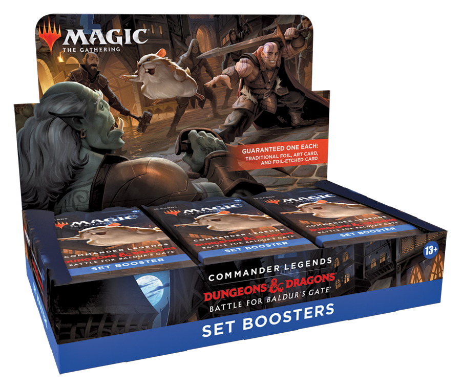 Magic the Gathering: Commander Legends: Battle for Baldur's Gate Set Booster ^ JUNE 10 2022 | L.A. Mood Comics and Games