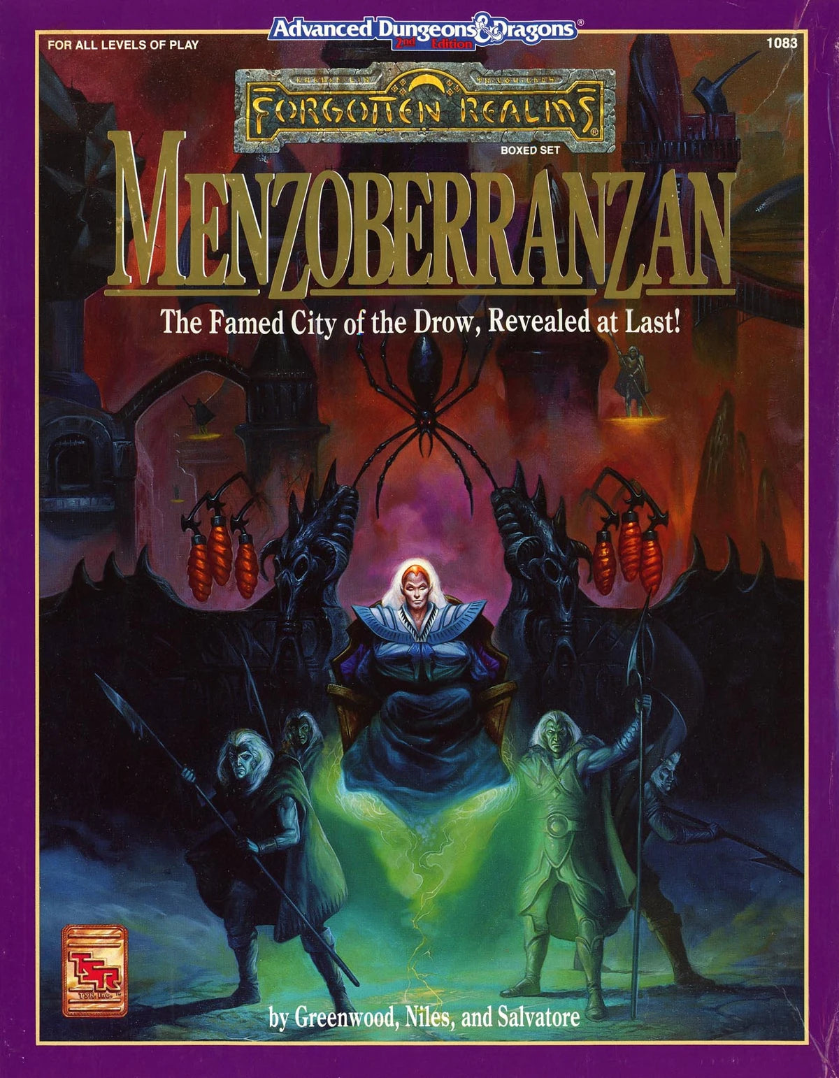 AD&D Menzoberranzan Box Set (USED) | L.A. Mood Comics and Games