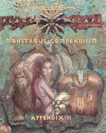 AD&D 2nd Ed. Planescape - Monstrous Compendium Appendix 2 (USED) | L.A. Mood Comics and Games