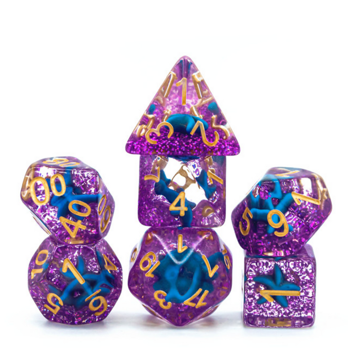 Otherworldly Starfish 7pc Dice Set | L.A. Mood Comics and Games